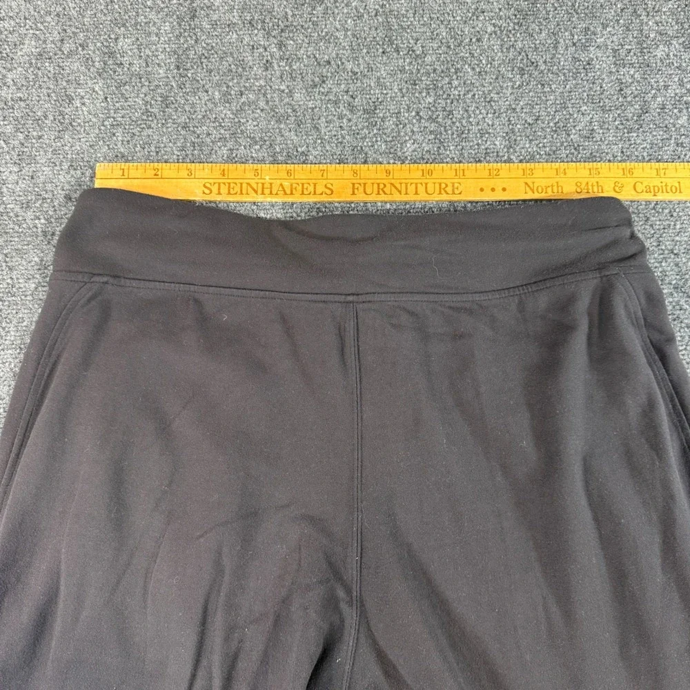 Lululemon Mens Black Tapered‎ Jogger Pants Drawstring Activewear Size M 32x28